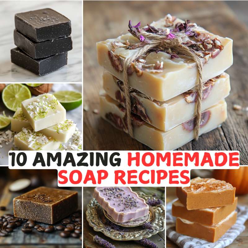 10 Amazing Homemade Soap Recipes