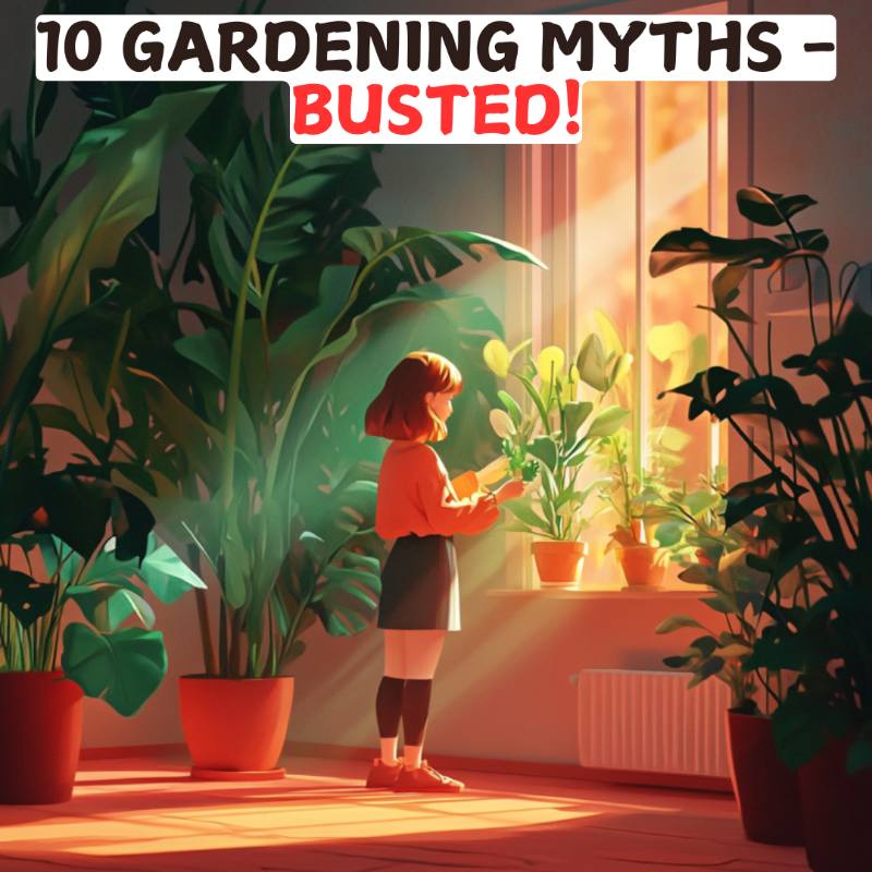 10 Gardening Myths - Busted!