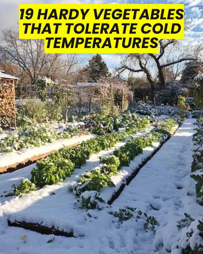 19 Hardy Vegetables That Tolerate Cold Temperatures