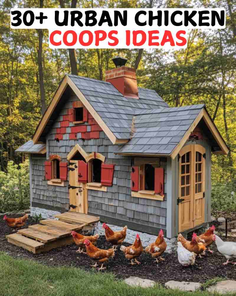 38 Urban Chicken Coops Ideas