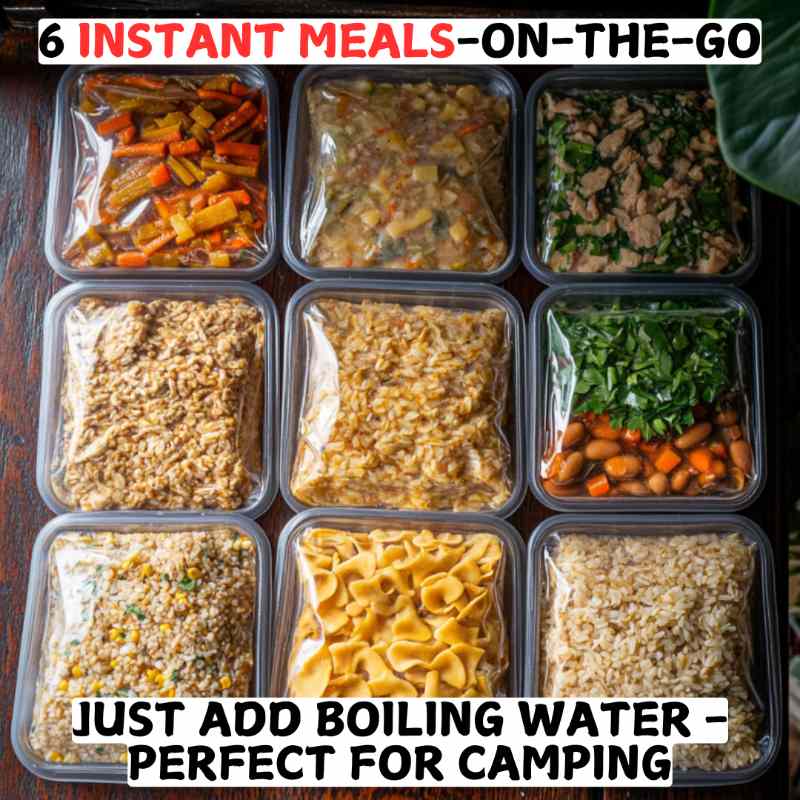 6 Instant Meals-On-The-Go