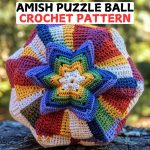 Amish Puzzle Ball Crochet Pattern