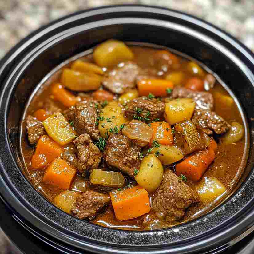  Beef and Vegetable Stew