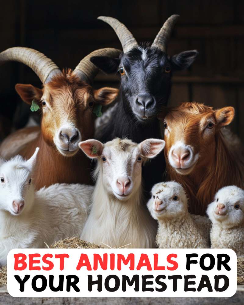 Best Animals for Your Homestead