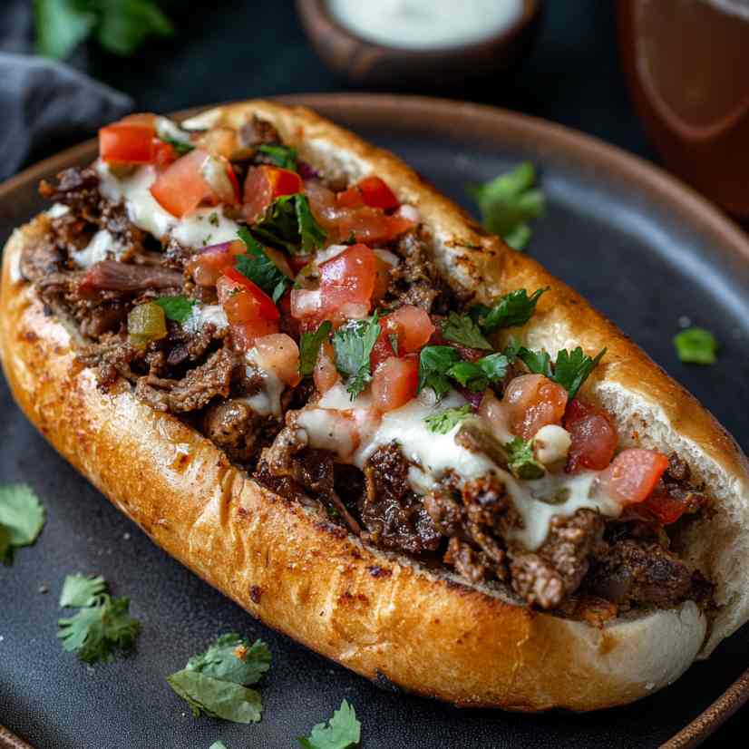 Birria Philly Cheesesteak