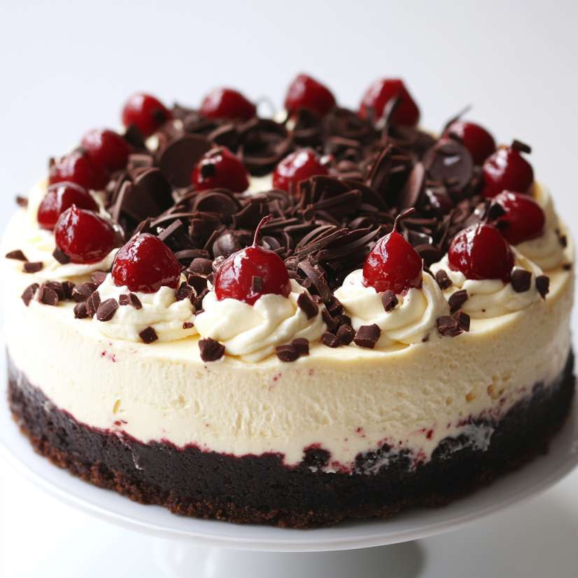 Black Forest Cheesecake Recipe