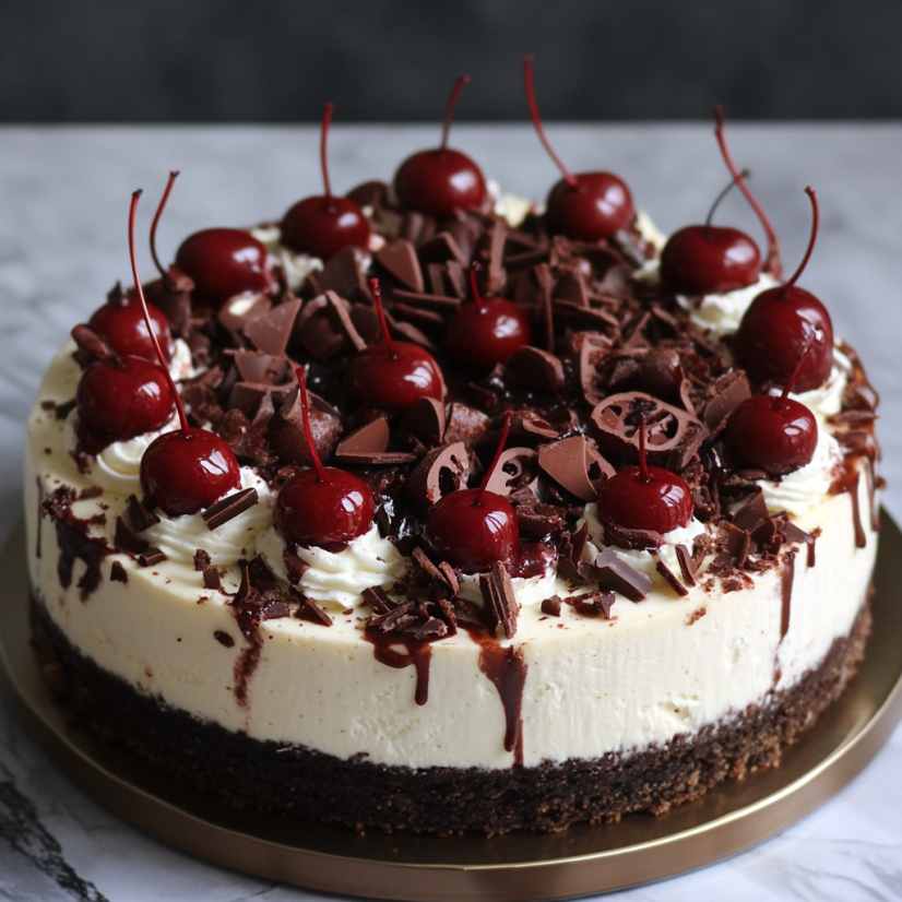 Black Forest Cheesecake Recipe