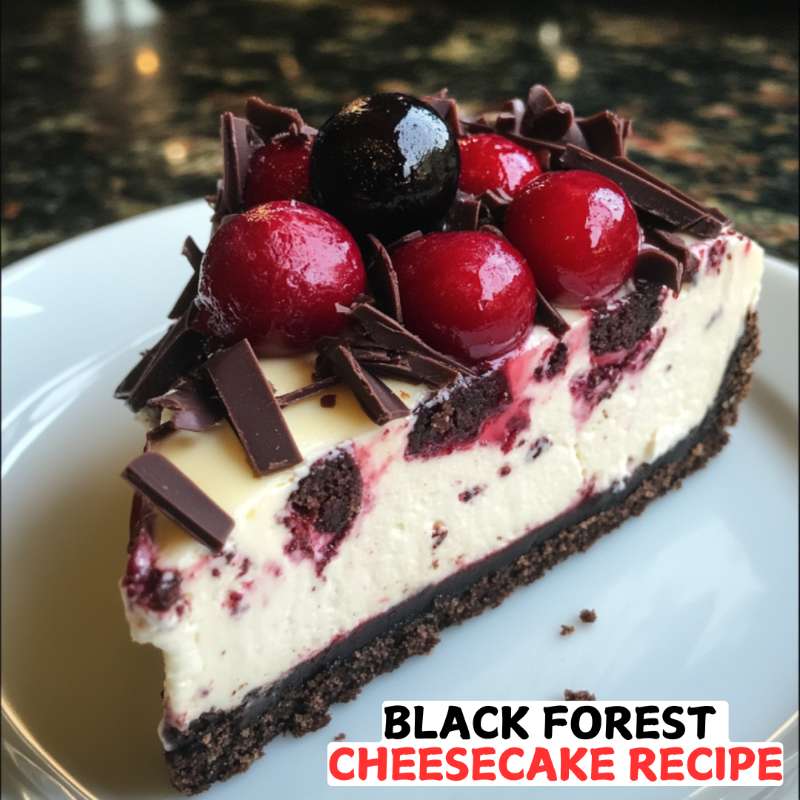 Black Forest Cheesecake Recipe