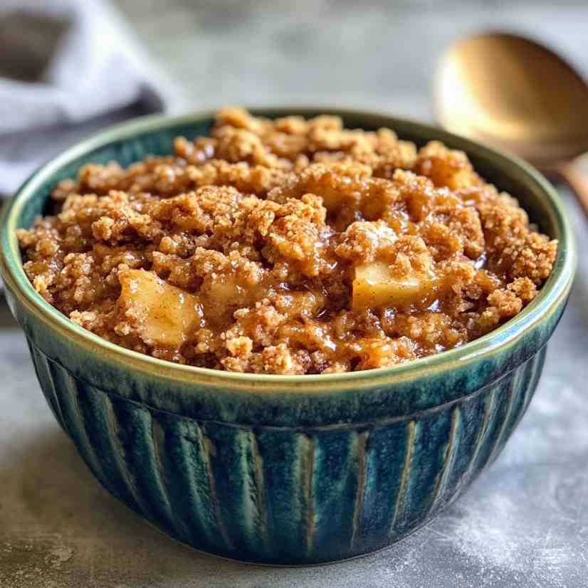  Caramel Apple Crumble