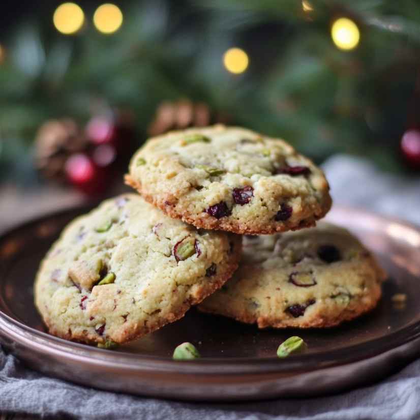 Cherry Pistachio Cookies