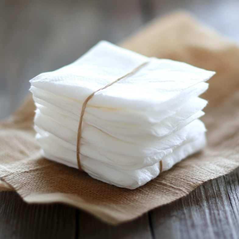 Cloth baby wipes