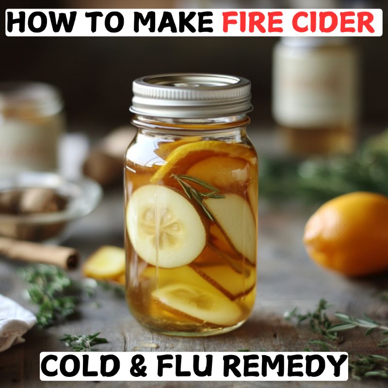 How To Make Fire Cider – Cold & Flu Remedy