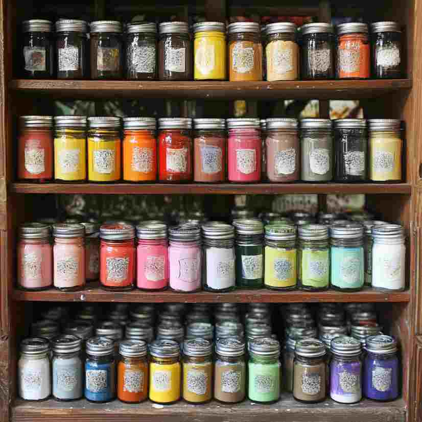 Craft Paint Storage