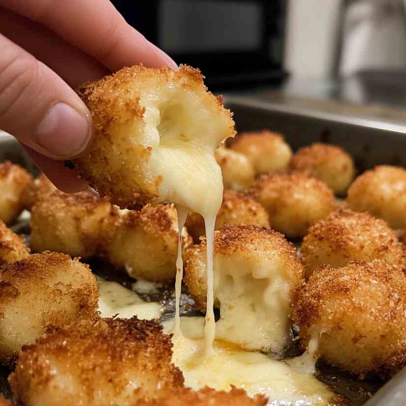 Crispy Fried Mozzarella Bites