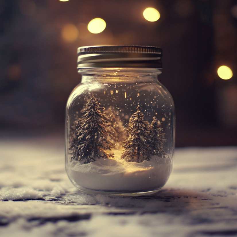 DIY Snow Globes