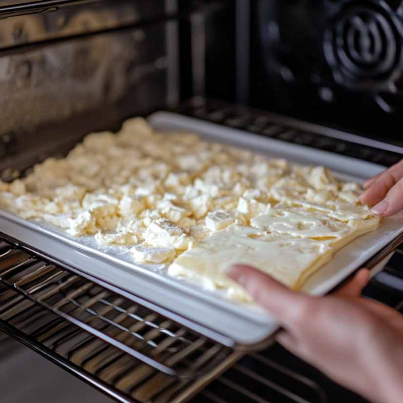 Dehydrating Milk in an Oven 