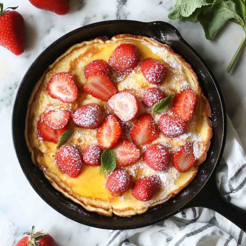 Dutch Baby Recipe - German Pancake 