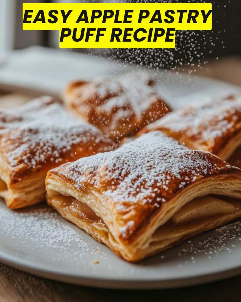 Easy Apple Pastry Puff Recipe