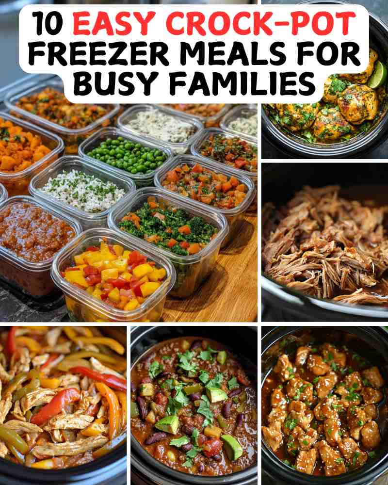 Easy Crock-Pot Freezer Meals