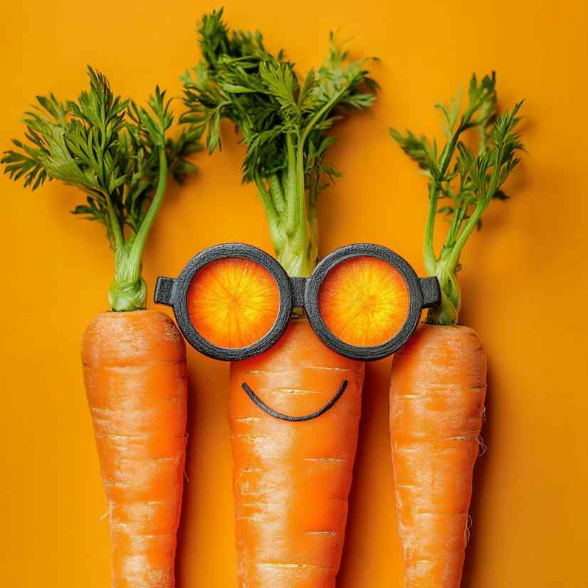 Eating Carrots Improves Your Eyesight