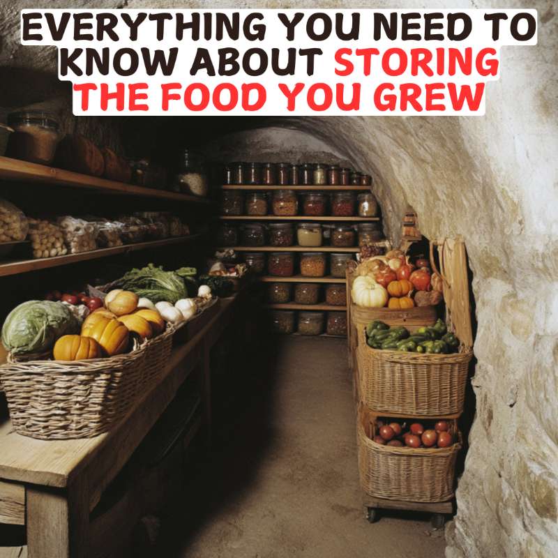 Everything You Need To Know About Storing The Food You Grew