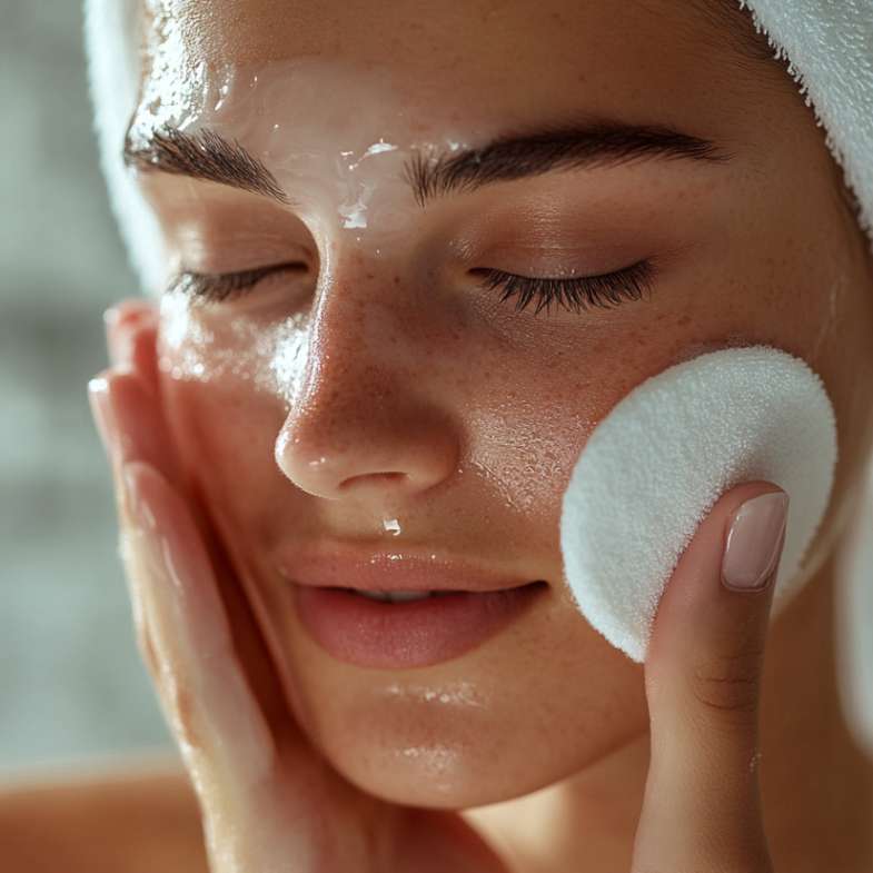 Using Your Homemade Face Cleansing Pads