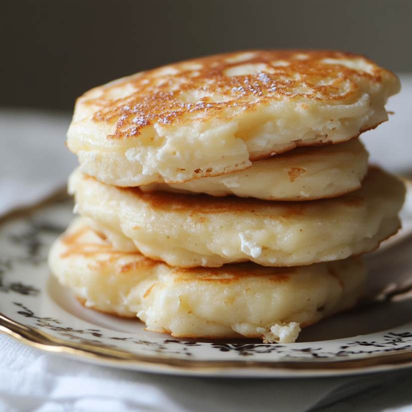 Flourless Cottage Cheese Pancakes