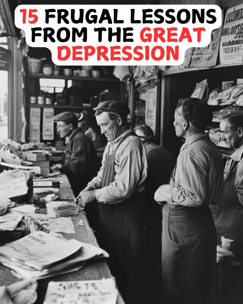 15 Frugal Lessons from the Great Depression