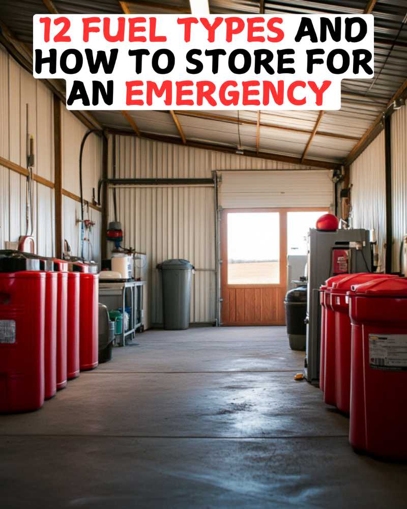 Fuel Types And How To Store For An Emergency 