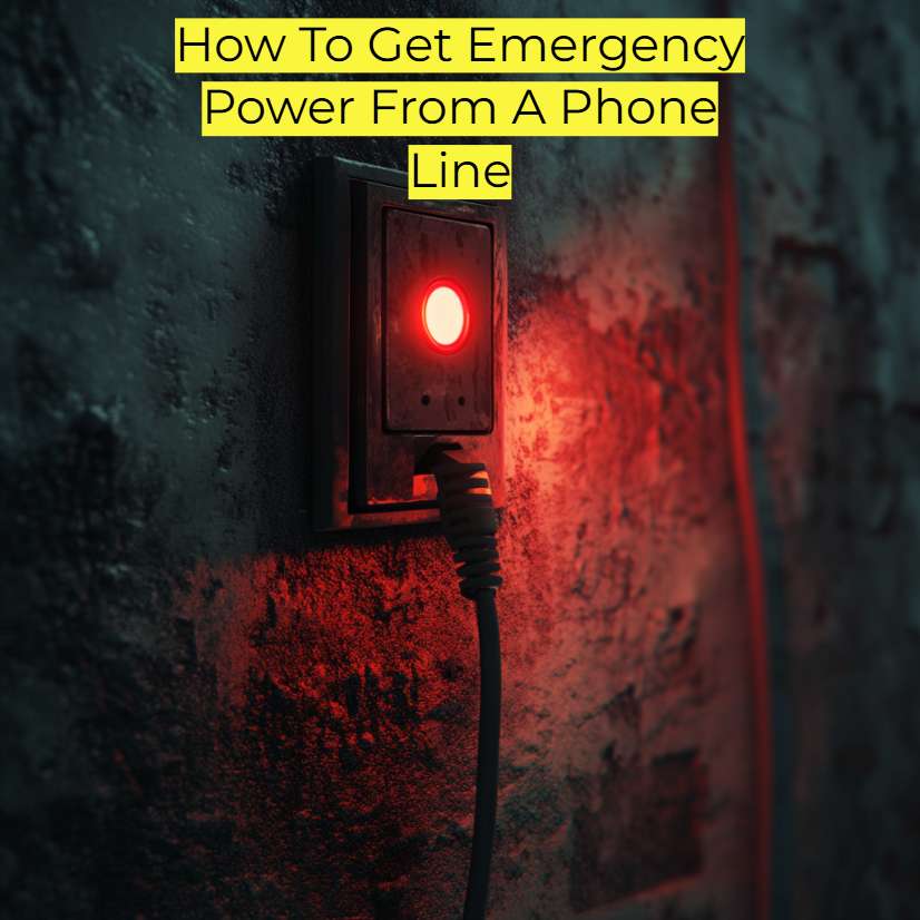 How To Get Emergency Power From A Phone Line