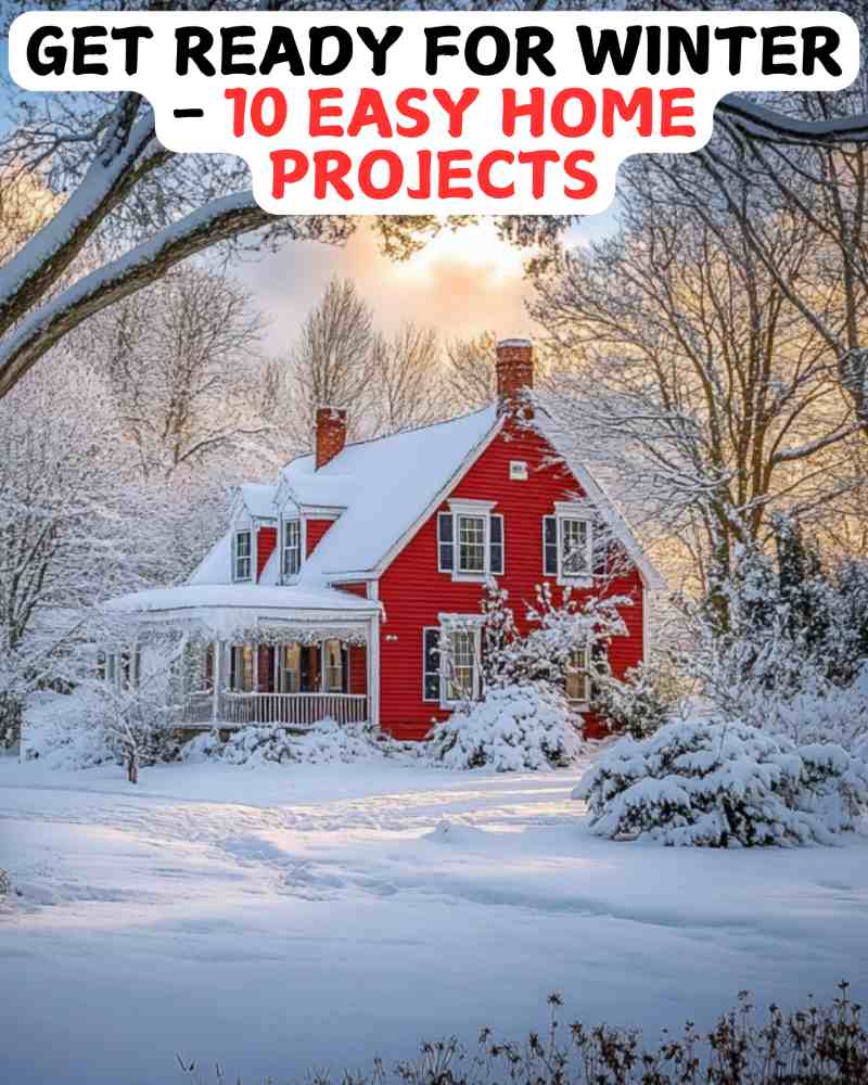 Get Ready For Winter - 10 Easy home Projects