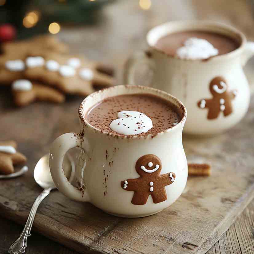 Gingerbread Hot Chocolate