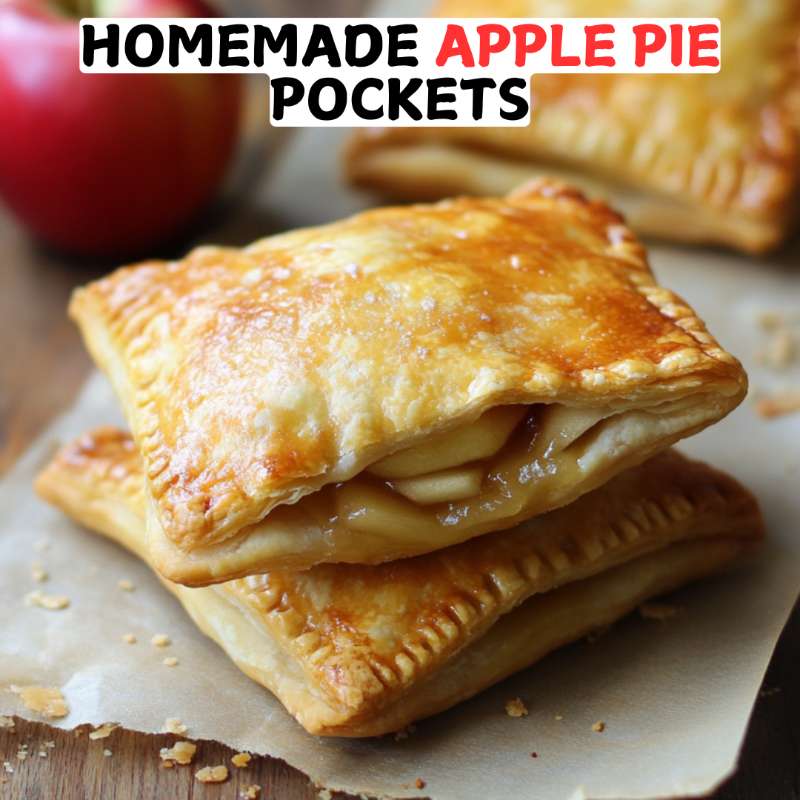 Homemade Apple Pie Pockets