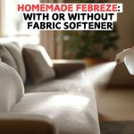 Homemade Febreze: DIY Freshness with or without Fabric Softener