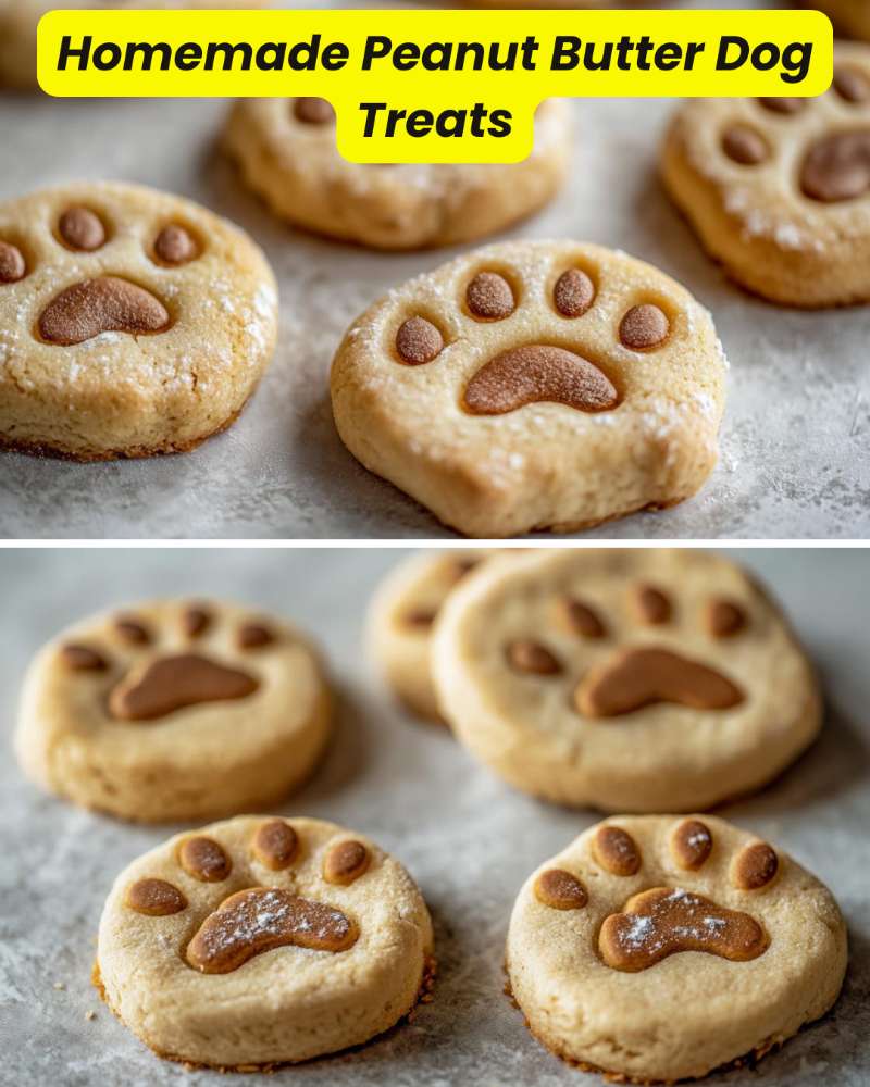 Homemade Peanut Butter Dog Treats