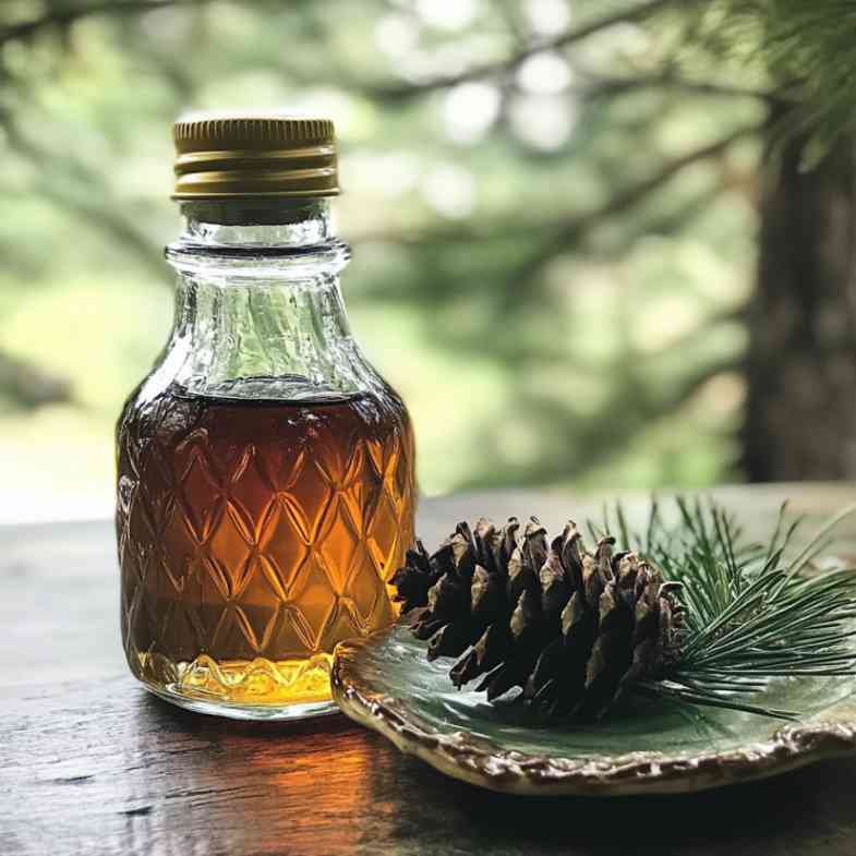 Homemade Pine Needle Cough Syrup