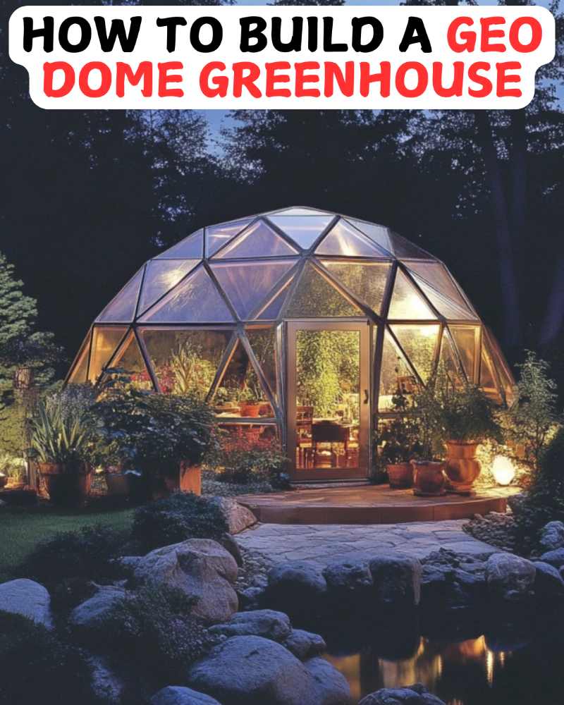 How To Build A Geo Dome Greenhouse