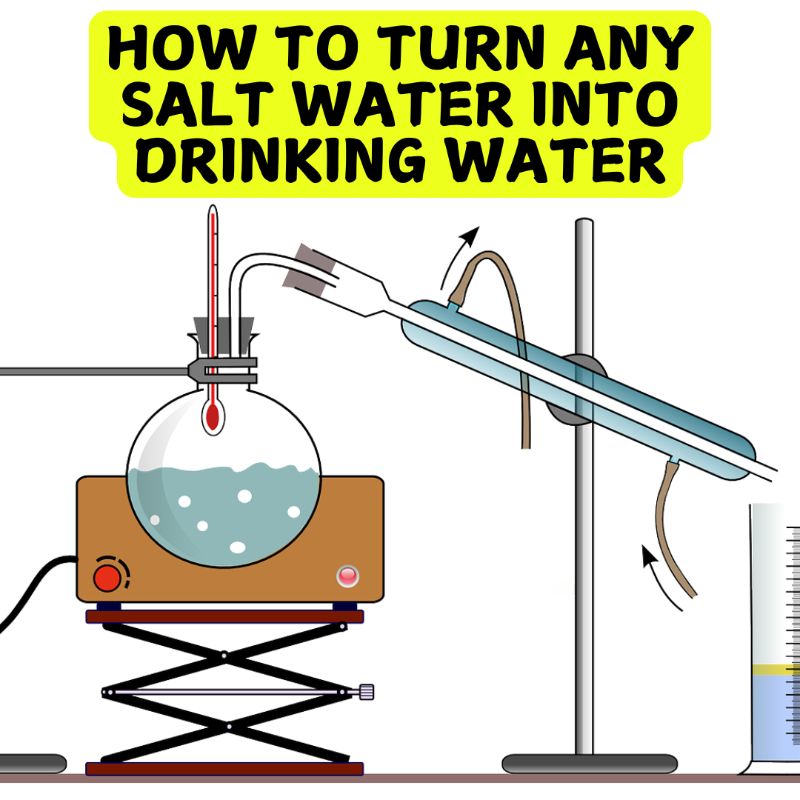 How To Turn Any Salt Water Into Drinking Water