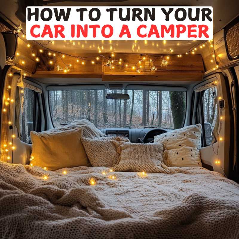 How To Turn Your Car Into a Camper