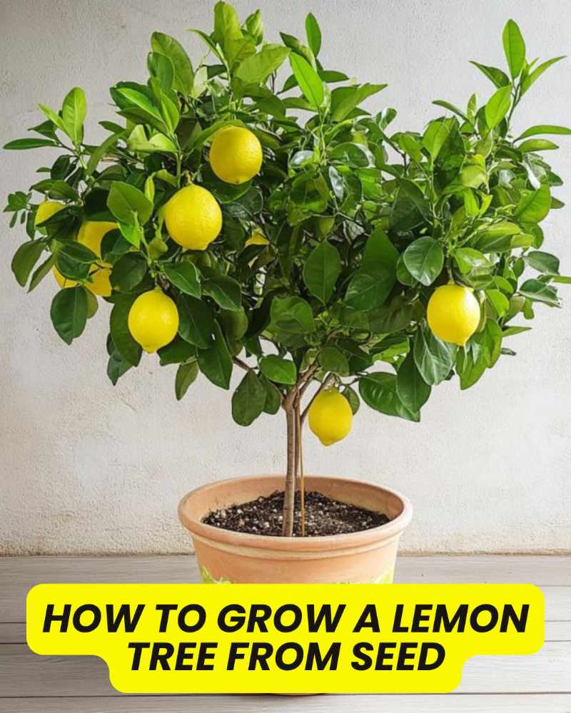 How to Grow a Lemon Tree from Seed