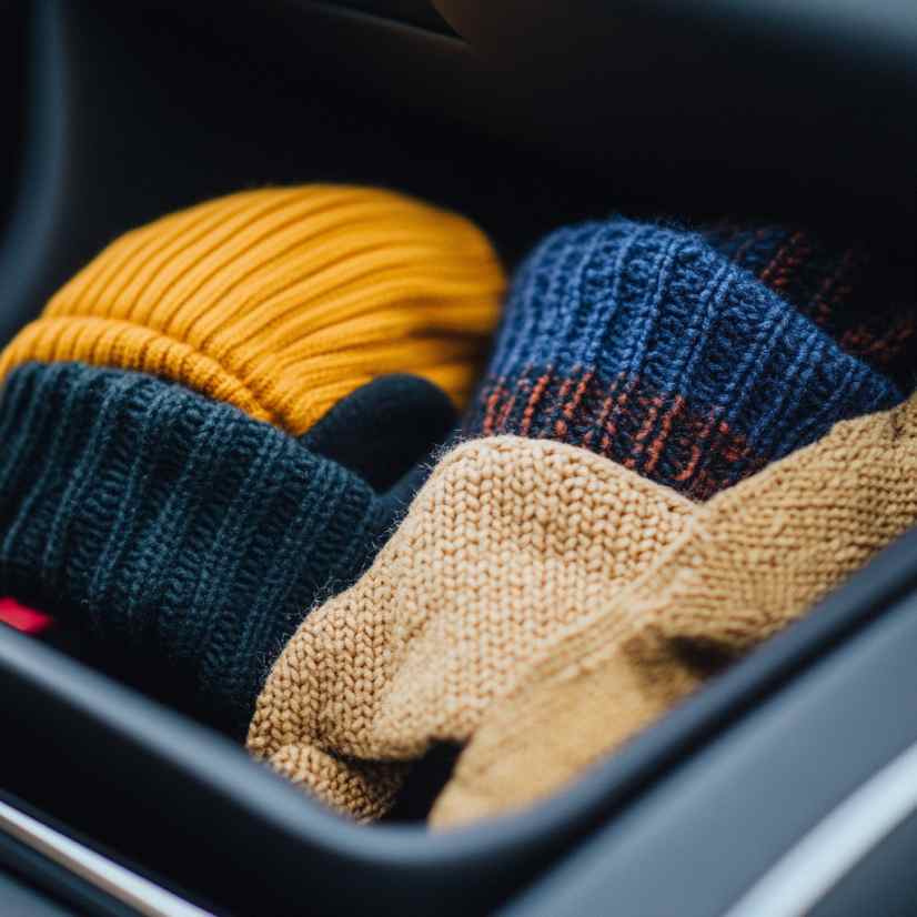 Keep Gloves and a Beanie in Your Glove Box