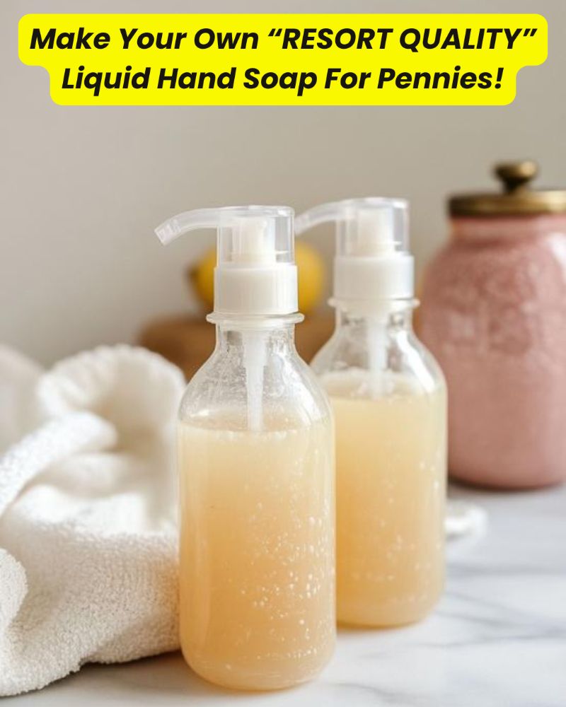 Liquid Hand Soap For Pennies