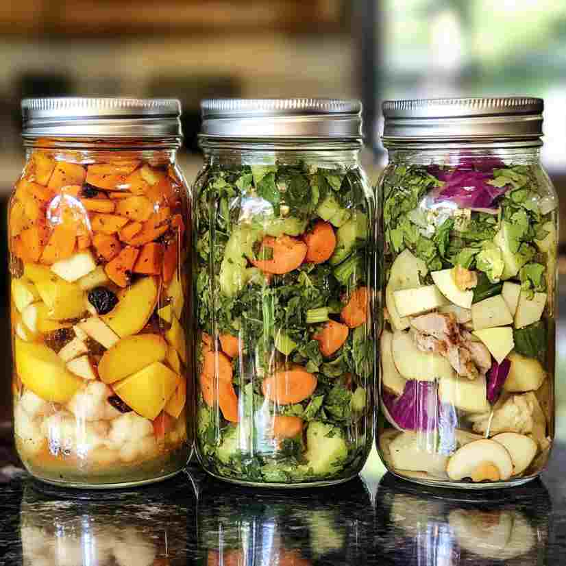 Marinade Jars