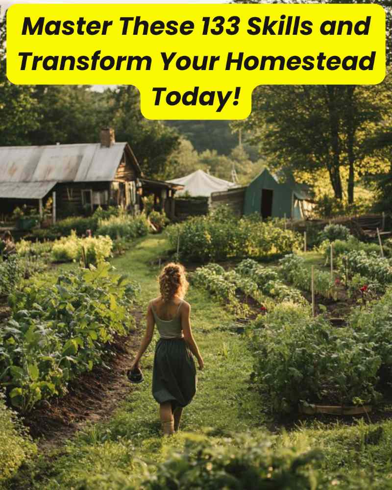 Master These 133 Skills and Transform Your Homestead Today!