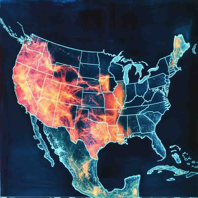 National Radiation Map