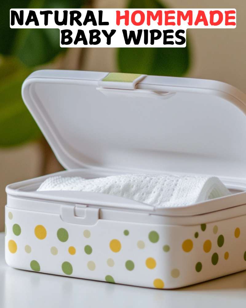 Natural Homemade Baby Wipes