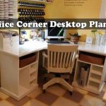 Office Corner Desktop Plans