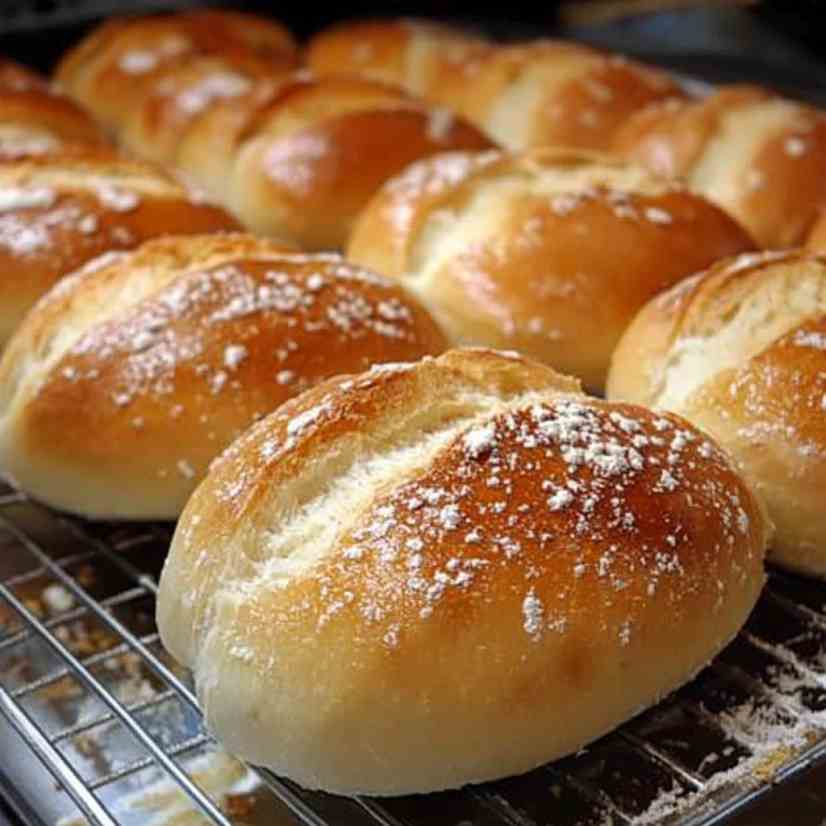 Papo Secos Portuguese Bread Rolls Recipe