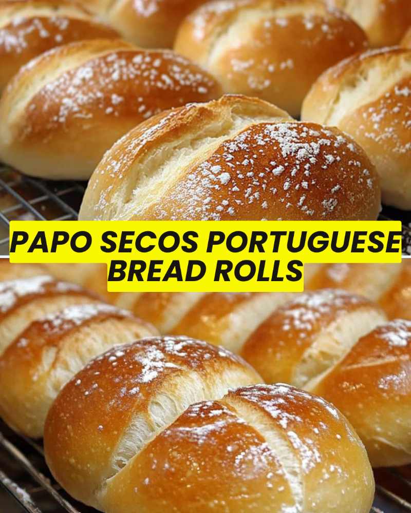 Papo Secos Portuguese Bread Rolls Recipe