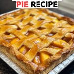 Peach Slab Pie